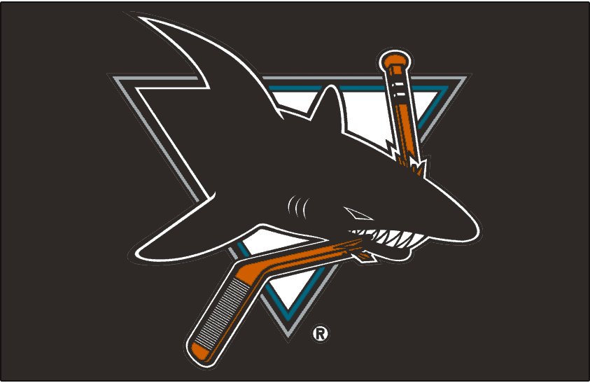 San Jose Sharks 2001-2007 Jersey Logo fabric transfer